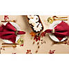 Rustic Leaves Print Tablecloth 52X52 Image 4