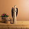 Rustic Tree Angel 15&quot;H Resin Image 2