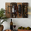 Rustic Wine Wall Rack 22.75X5.12X15.75" Image 4