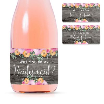 Rustic Wood Future Mrs Mini 5x4in 20pk Image 1