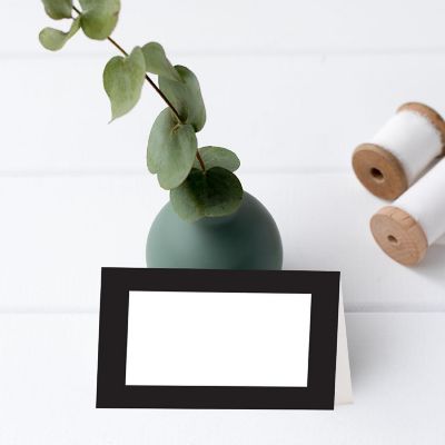 Rustic Wood Table Tent Place Cards 20 Image 1