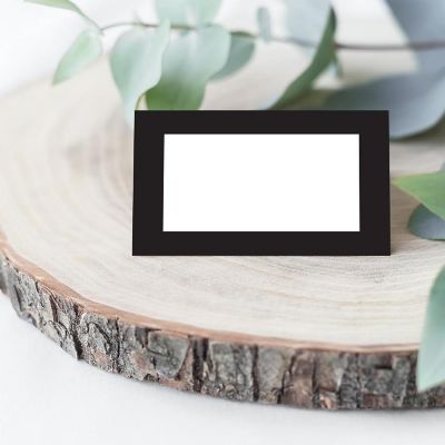 Rustic Wood Table Tent Place Cards 20 Image 2