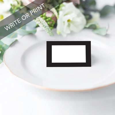 Rustic Wood Table Tent Place Cards 20 Image 3