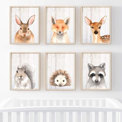 Rustic Woodland Forest 6Pack 8.5x11in Image 1