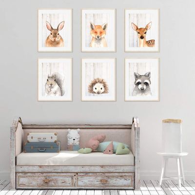 Rustic Woodland Forest 6Pack 8.5x11in Image 2