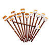 S&amp;#8217;more Learning Pencils with Eraser Topper - 12 Pc. Image 1