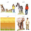 Safari Animal Party Decorating Kit - 7 Pc. Image 1