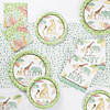 Safari Baby Animal Boy's Birthday Tableware Set, Serves 8 Image 1