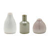 Sage Ceramic Bud Vase (Set Of 6) 3"H, 4.25"H, 5"H Ceramic Image 1