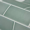 Sage green ceramic sticktile Image 2