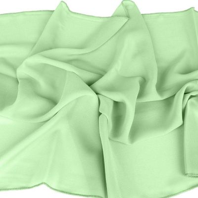 Sage Green Chiffon Table Runners Image 2