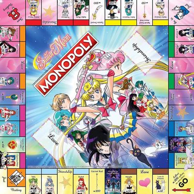Sailor Moon Monopoly Board Game Image 1