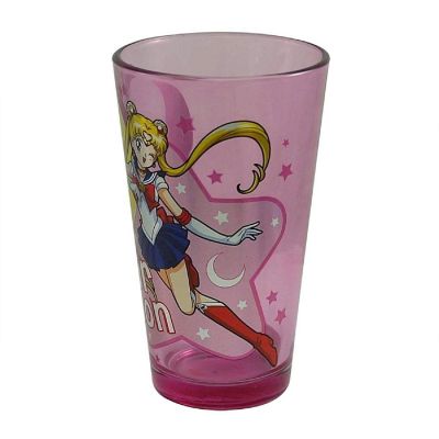 Sailor Moon Moon Princess Halation 16oz Pink Pint Glass Image 1