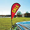Sale Swoop Car Flag - 2 Pc. Image 1