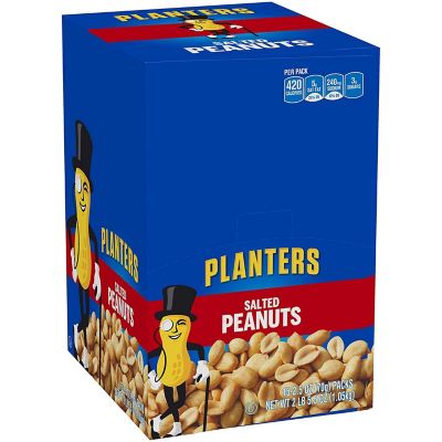 Salted Peanuts, 2.5 oz (Case of 15) Image 1