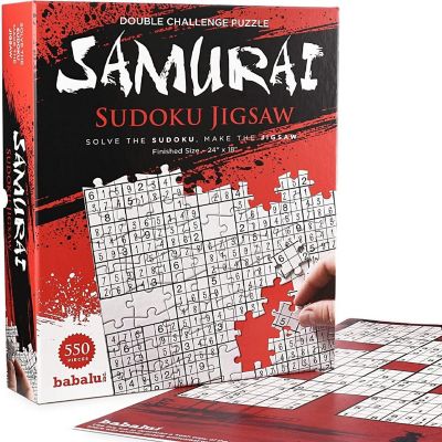 Samurai Sudoku 550 Piece Jigsaw Puzzle Image 1