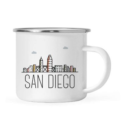 San Diego Skyline 11oz Camp Mug Image 1