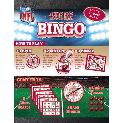 San Francisco 49ers Bingo Game Image 3