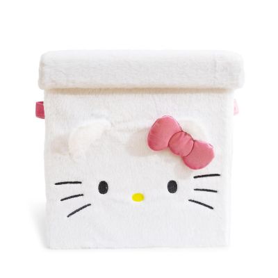 Sanrio Hello Kitty 13 x 13 Inch Plush Storage Cube Image 1