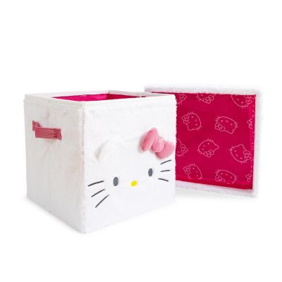 Sanrio Hello Kitty 13 x 13 Inch Plush Storage Cube Image 2