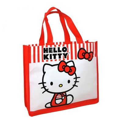 Sanrio Hello Kitty Eco Friendly Tote Bag  12" x 3" x 10" Image 1