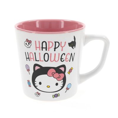 Sanrio Hello Kitty "Happy Halloween" 17oz Ceramic Latte Mug Image 1