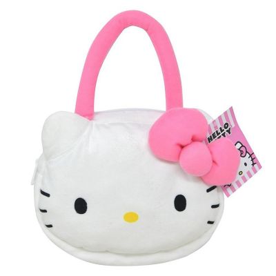 Sanrio Hello Kitty Head-Shaped Plush Handbag Image 3