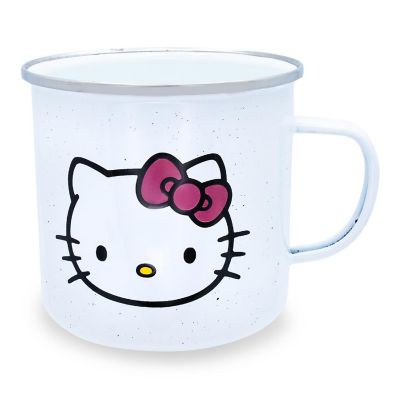 Sanrio Hello Kitty "Hello" Ceramic Camper Mug  Holds 20 Ounces Image 1