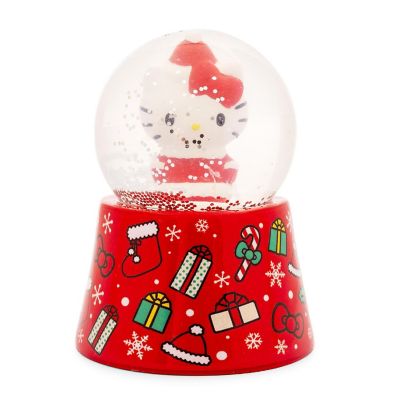 Sanrio Hello Kitty Holiday 3-Inch Mini Light-Up Snow Globe Image 1