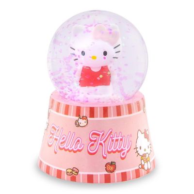 Sanrio Hello Kitty Mini Light-Up Snow Globe  3 Inches Tall Image 1