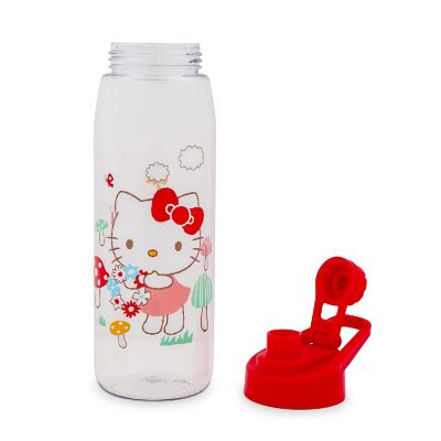 Sanrio Hello Kitty Mushrooms Water Bottle With Screw-Top Lid  Holds 28 Ounces Image 2
