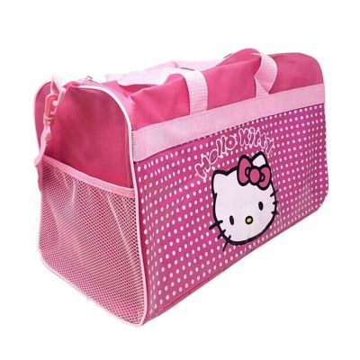 Sanrio Hello Kitty Pink Duffle Bag  18" x 10" x 11" Image 2