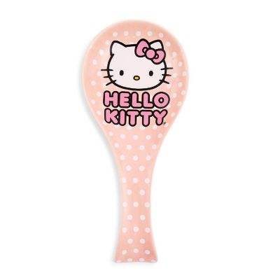 Sanrio Hello Kitty Polka Dots Ceramic Spoon Rest Image 1