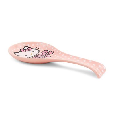Sanrio Hello Kitty Polka Dots Ceramic Spoon Rest Image 1