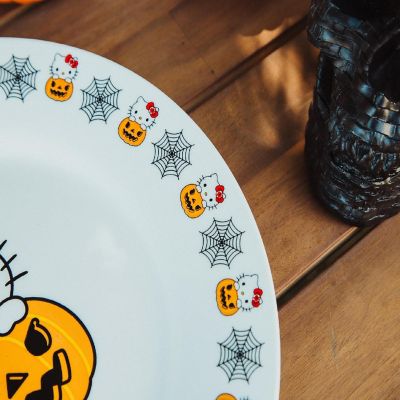 Sanrio Hello Kitty Pumpkin Boo 11-Inch Ceramic Dinner Plate Image 3