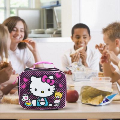 Sanrio Hello Kitty Rectangle Lunch Bag  9 x 3 x 8 Inches Image 2