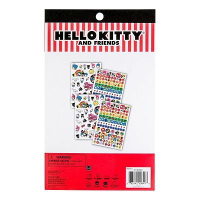 Sanrio Hello Kitty Red 4 Sheet Sticker Pad  200+ Stickers Image 3