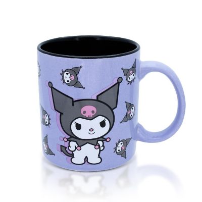 Sanrio Kuromi Purple Ceramic Mug  Holds 20 Ounces Image 1
