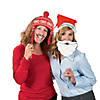 Santa & Elf Stick Costume Photo Stick Props- 12 Pc. Image 1