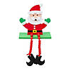 Santa Beaded Dangle-Leg Craft Kit - Makes 12 Image 1