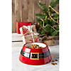 Santa Belt Pet Bowl Image 3