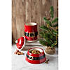 Santa Belt Pet Bowl Image 4