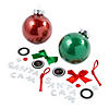 Santa Cam Ornament Craft Kit - Makes 12 Image 1