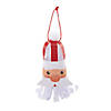Santa Christmas Ornament Paper Strip Craft Kit - Makes 12 Image 1