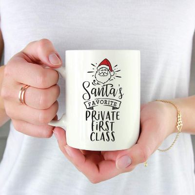 Santa Claus Favorite PFC Ceramic Mug Image 1