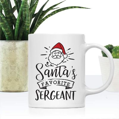 Santa Claus Favorite Sergeant Ceramic Mug Image 1