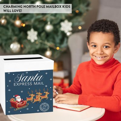 Santa Express Mailbox with Sleigh Image 1