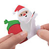 Santa Pull-Back Toy Craft Kit - Makes 12 Image 2
