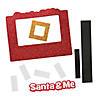 Santa&#8217;s Belt Christmas Picture Frame Magnet Craft Kit - Makes 12 Image 1