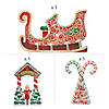 Santa&#8217;s Workshop Christmas Party Decorating Kit - 3 Pc. Image 1